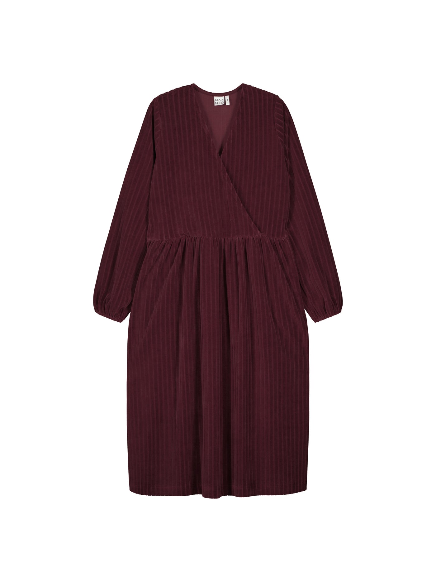 Velour Rib Dress, Chocolate Truffle