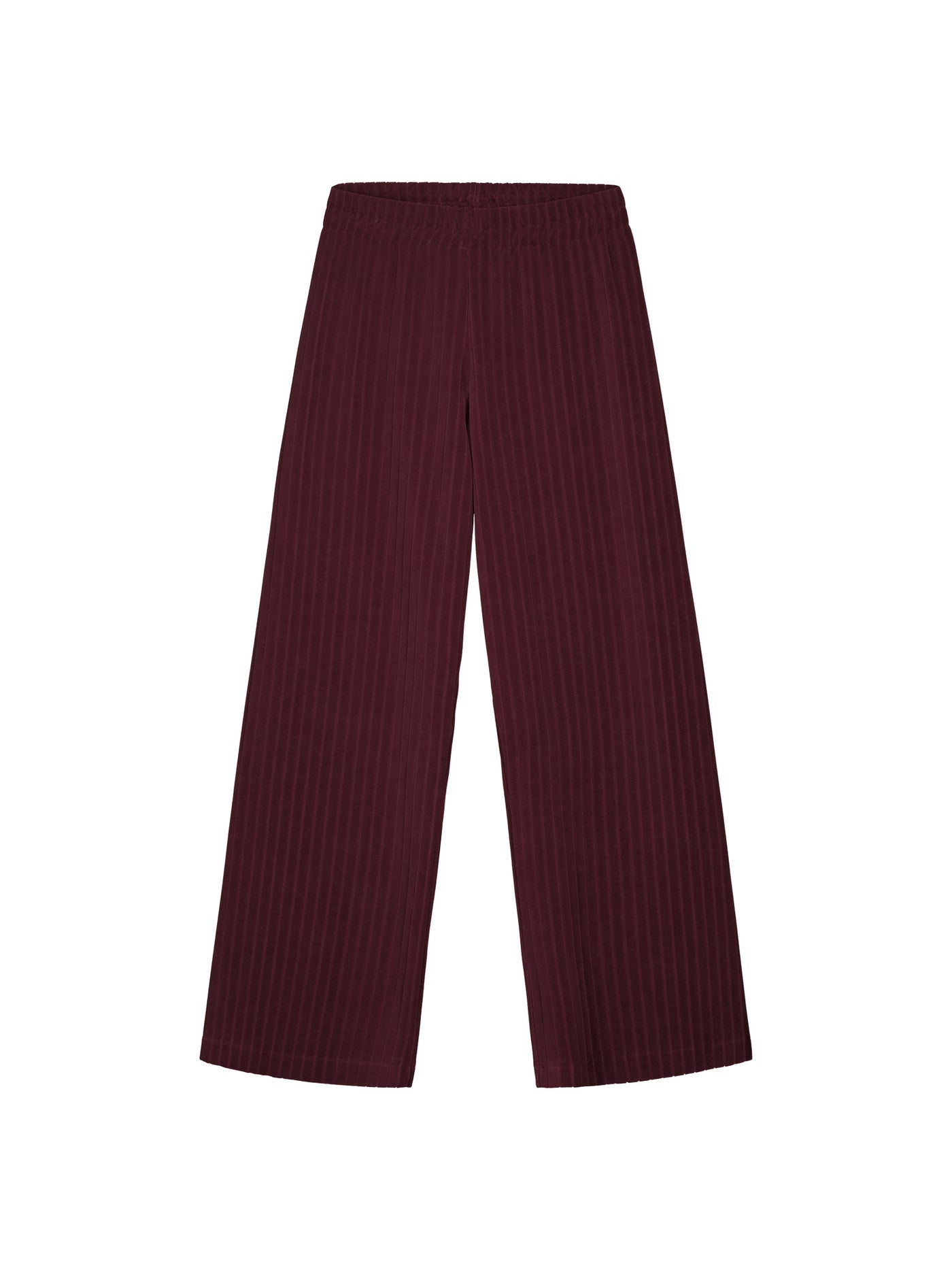 Velour Rib Pants, Chocolate Truffle