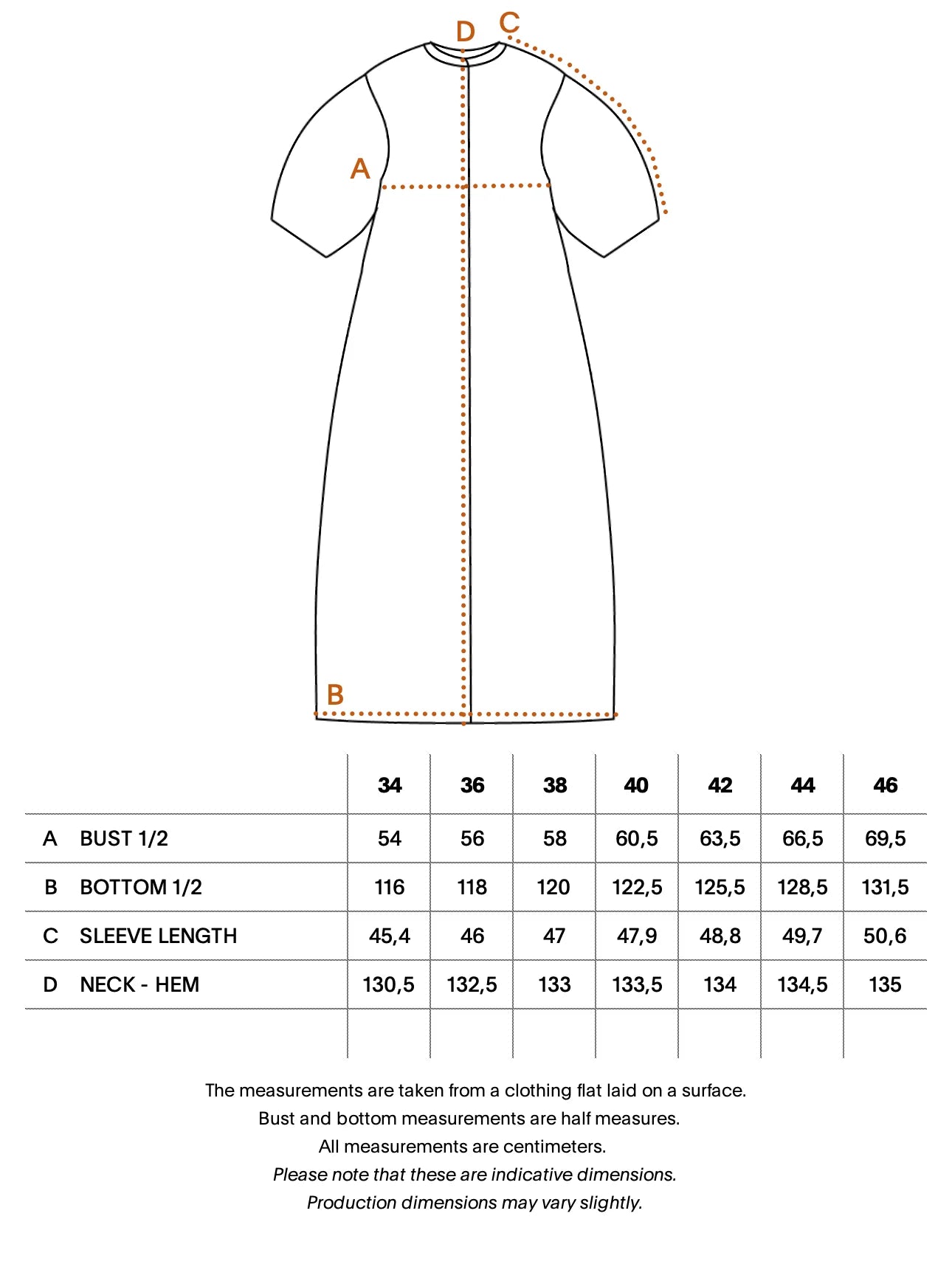 Chihiro Dress, Varret Orange