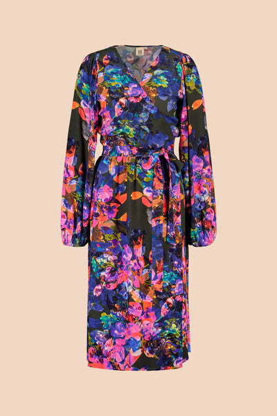 Wrap Midi Dress, Sweet Pea