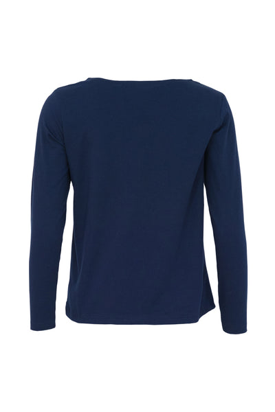 Fiia Long Sleeve Shirt, Blue